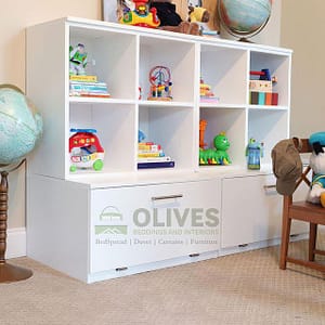 White HDF Storage..