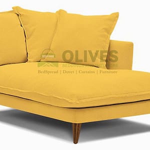 Yellow Velvet Fabric