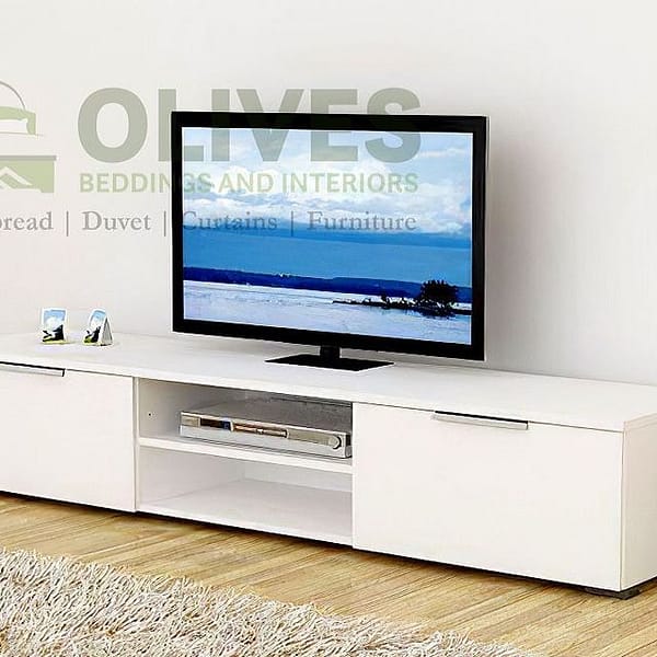 White HDF Tv Console (4)