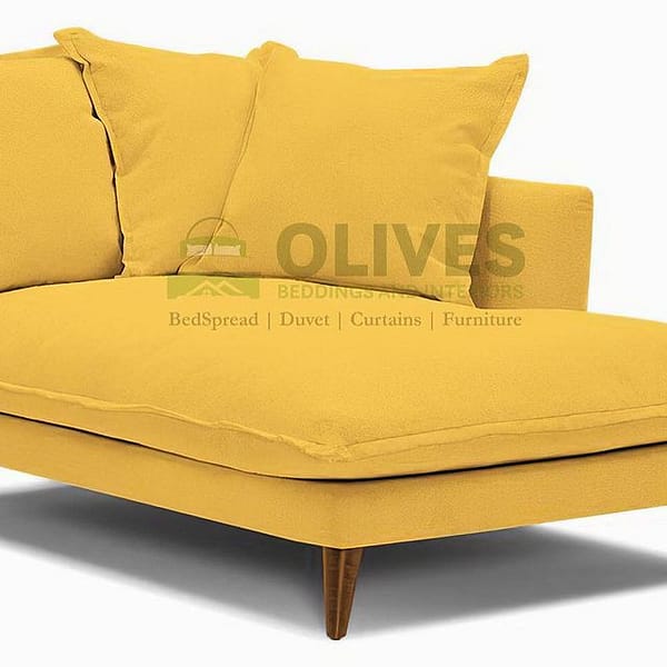 Yellow Velvet Fabric